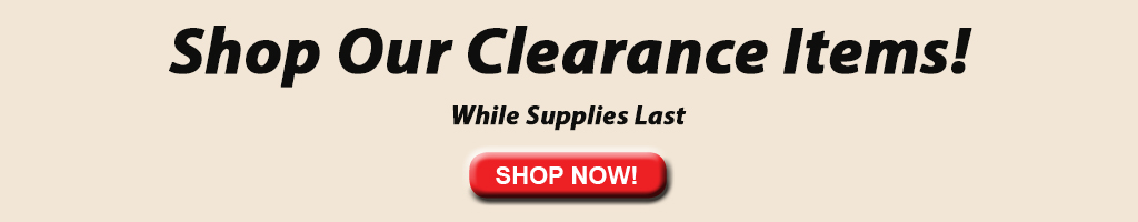 Shop our clearance items