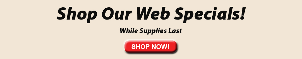 Shop our web specials