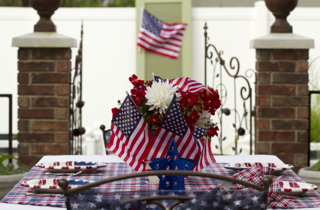 Backyard July 4th Celebration