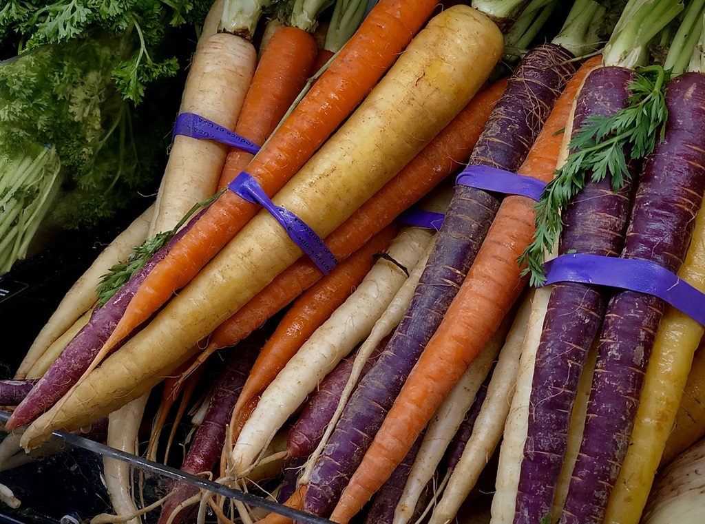 Assorted Heirloom carrots